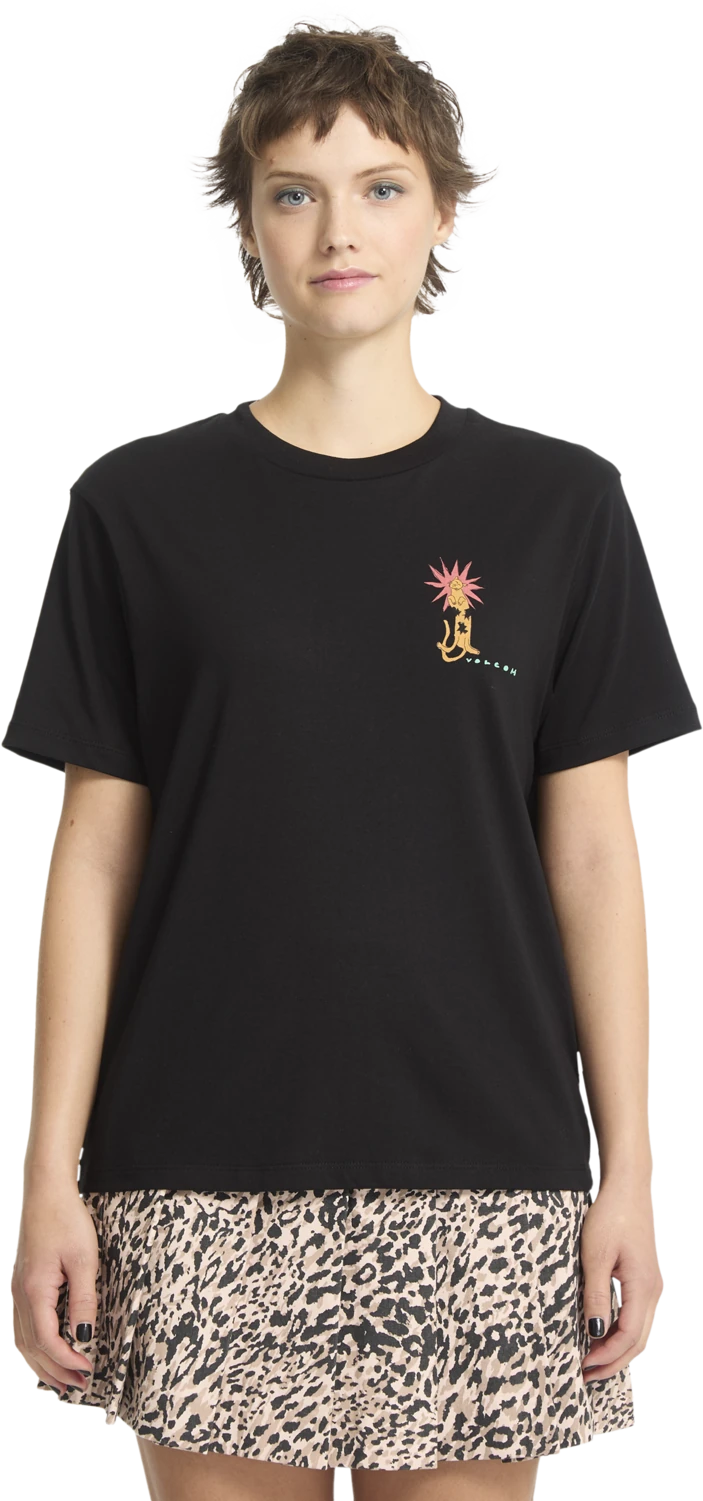 Volcom Radical Daze Up camiseta manga corta mujer | Black