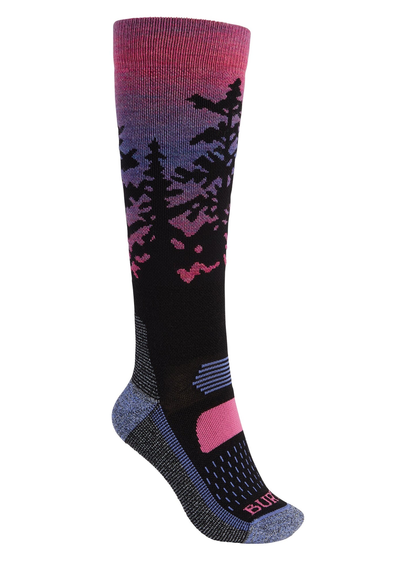 Chaussettes de snowboard pour femmes Burton Performance Midweight Socks - Sunrise