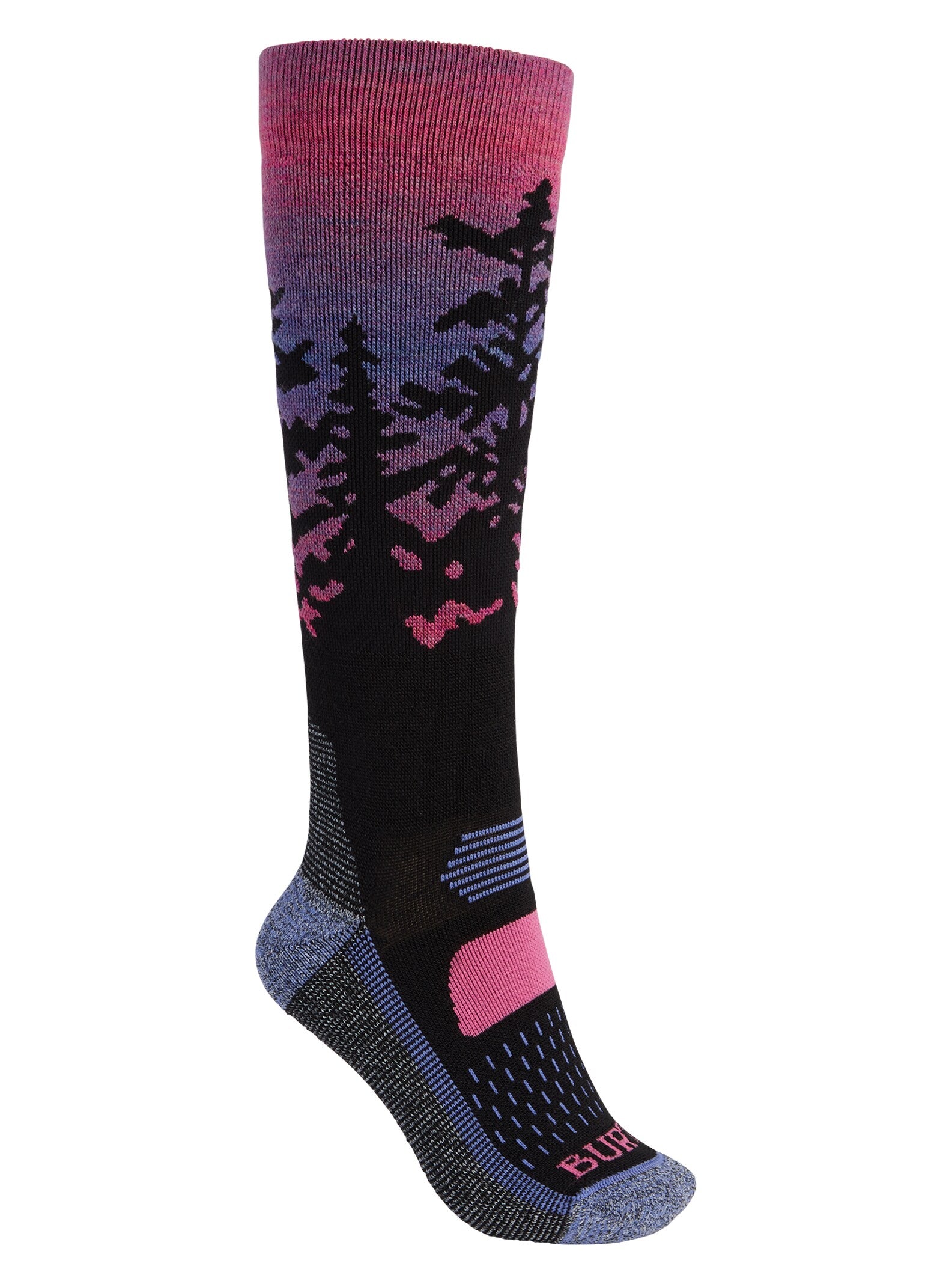 Burton Performance Midweight Socks Damen-Snowboardsocken – Sunrise