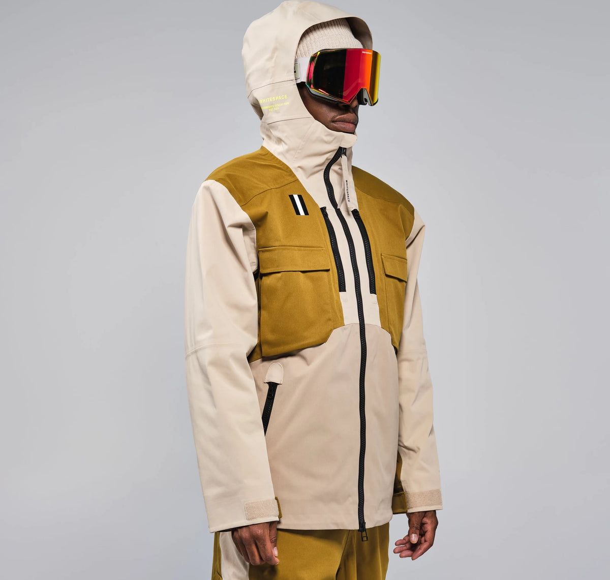 Whitespace 2L CARGO INSULATED JACKET chaquetas y abrigos hombre detail 3 | Khaki / Green Khaki
