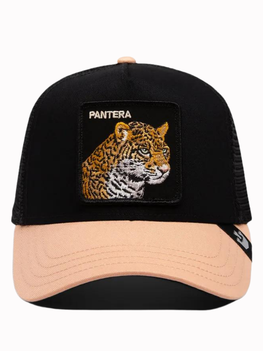 Goorin Bros The Pantera Trucker Cap - Black/Beige