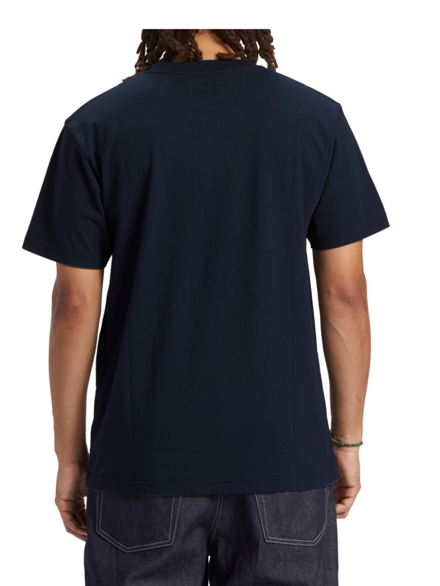 DC Shoes Rebuild short sleeve t-shirt - Navy Blazer | Collection_Zalando | Men's short sleeve t-shirts | Men's T-shirts | surfdevils.com