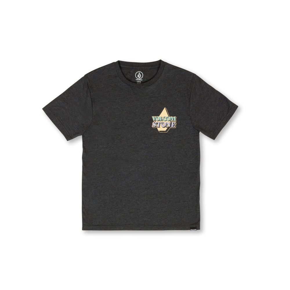 Camiseta Niño Volcom Stript - Heather Black