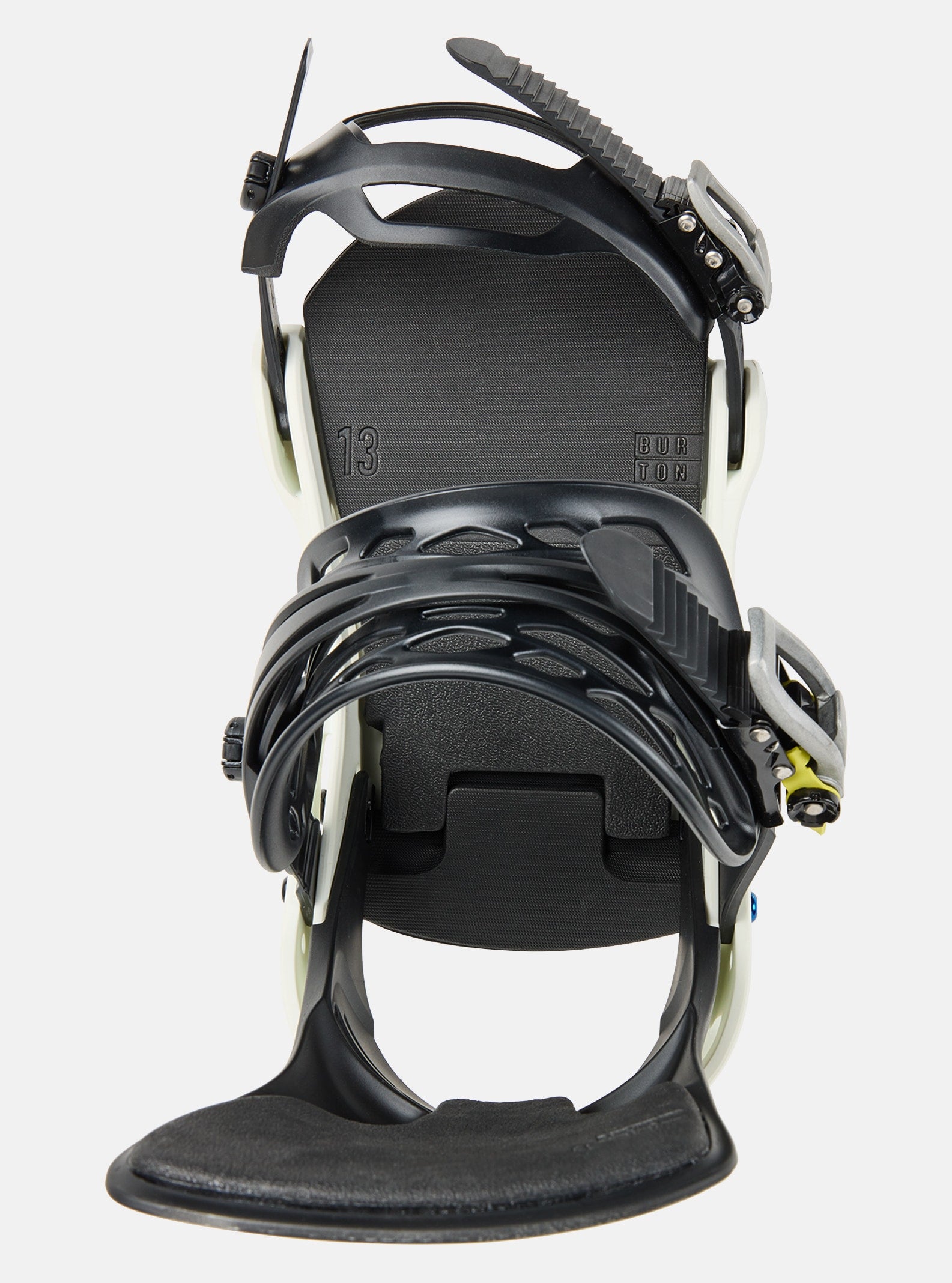 Burton Cartel Re:flex Snowboardbindungen – Weiß/Grafik