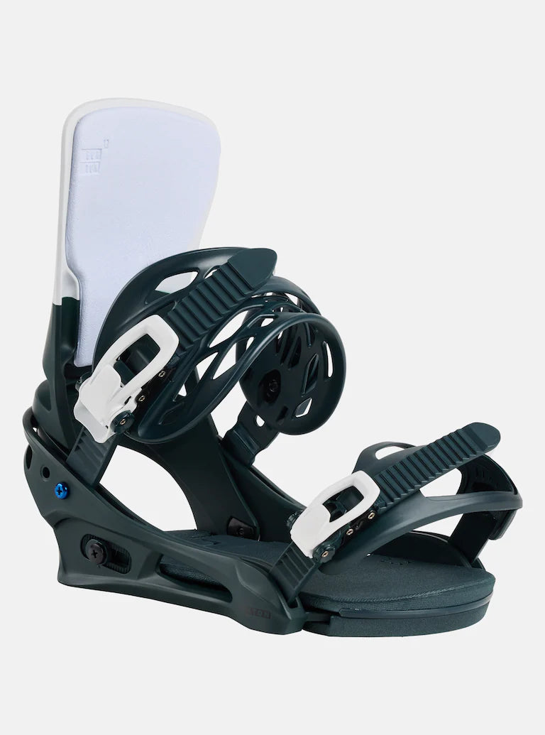 Burton Cartel Re:Flex Deep Emerald / White Snowboard Bindings