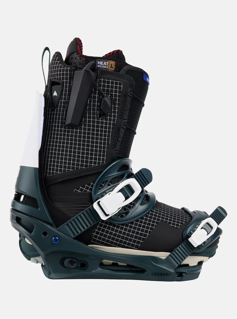 Fijaciones Snowboard Burton Cartel Re:Flex  Deep Emerald / White