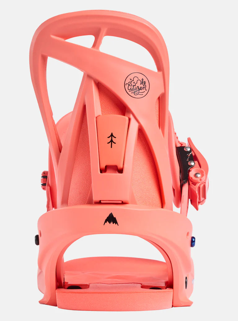 Encadernações femininas Burton Citizen Re:Flex Peach Echo | Burton Snowboards | Collection_Zalando | snowboard bindings | Snowboard Shop | surfdevils.com