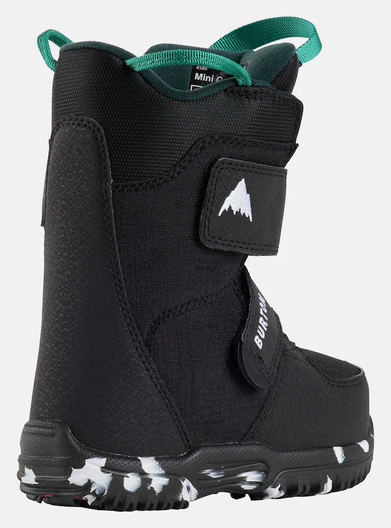 Bottes de snowboard Burton Mini Grom noires pour enfants