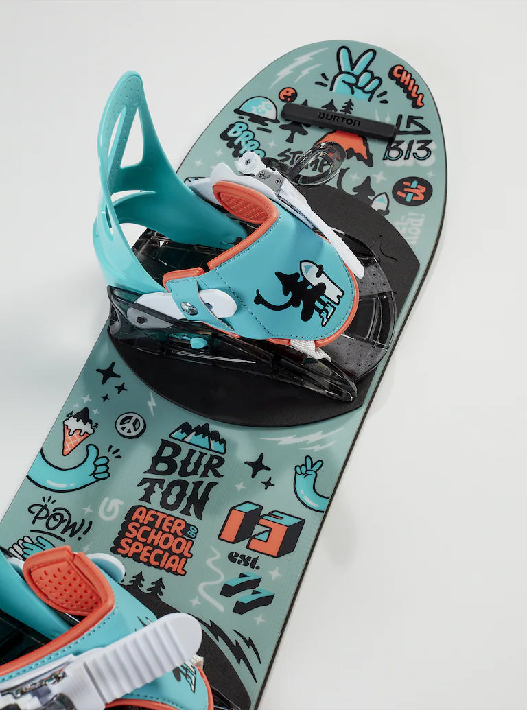 Pacchetto snowboard speciale per bambini Burton After School | Collezione_Zalando | Negozio di snowboard | Nuovi prodotti | Pacchetti snowboard: tavola + attacchi | Prodotti più recenti | Prodotti più venduti | Prodotti più venduti | Snowboard Burton | surfdevils.com