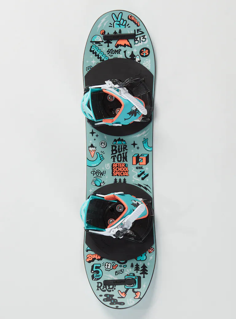 Burton - Pack de snowboard spécial enfants After School