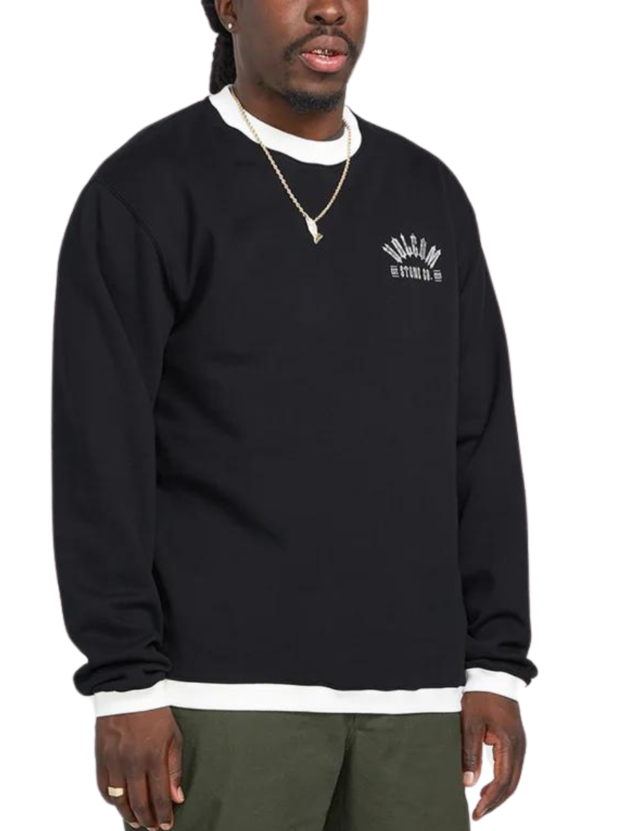 Sudadera Volcom Skate Vitals Grant Taylor Crew  - Black