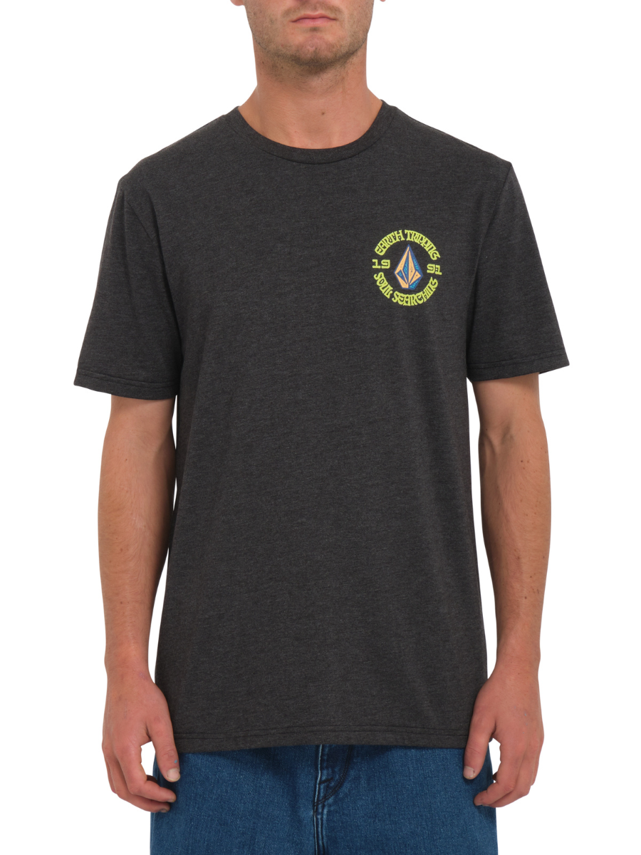 T-shirt Volcom Fried Heather - Nera erica