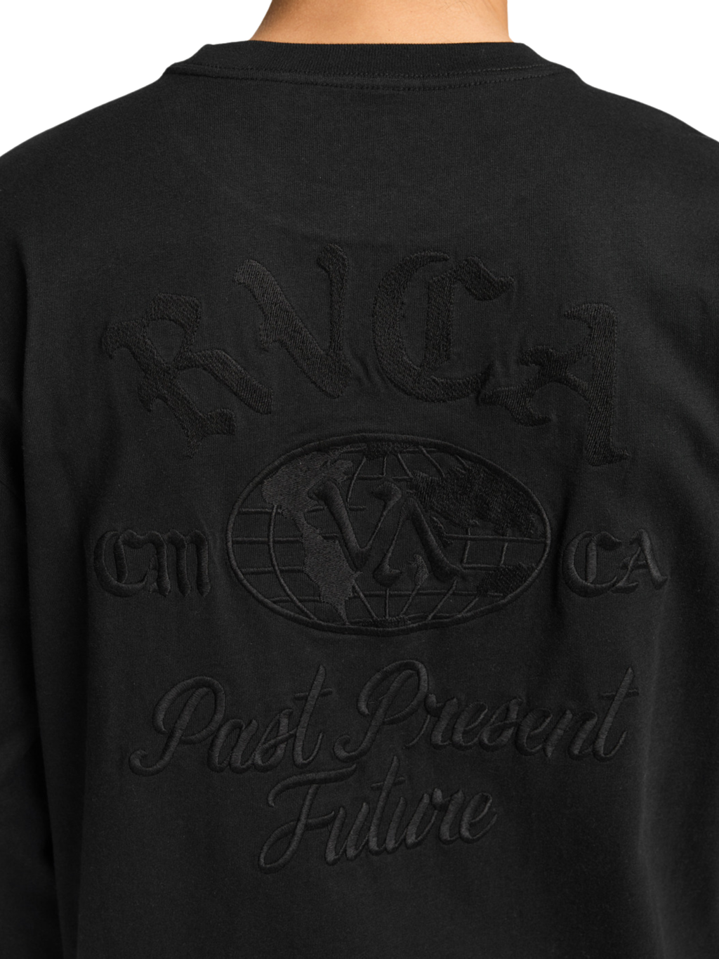 Camiseta de Manga Larga RVCA VA Worldwide | Black