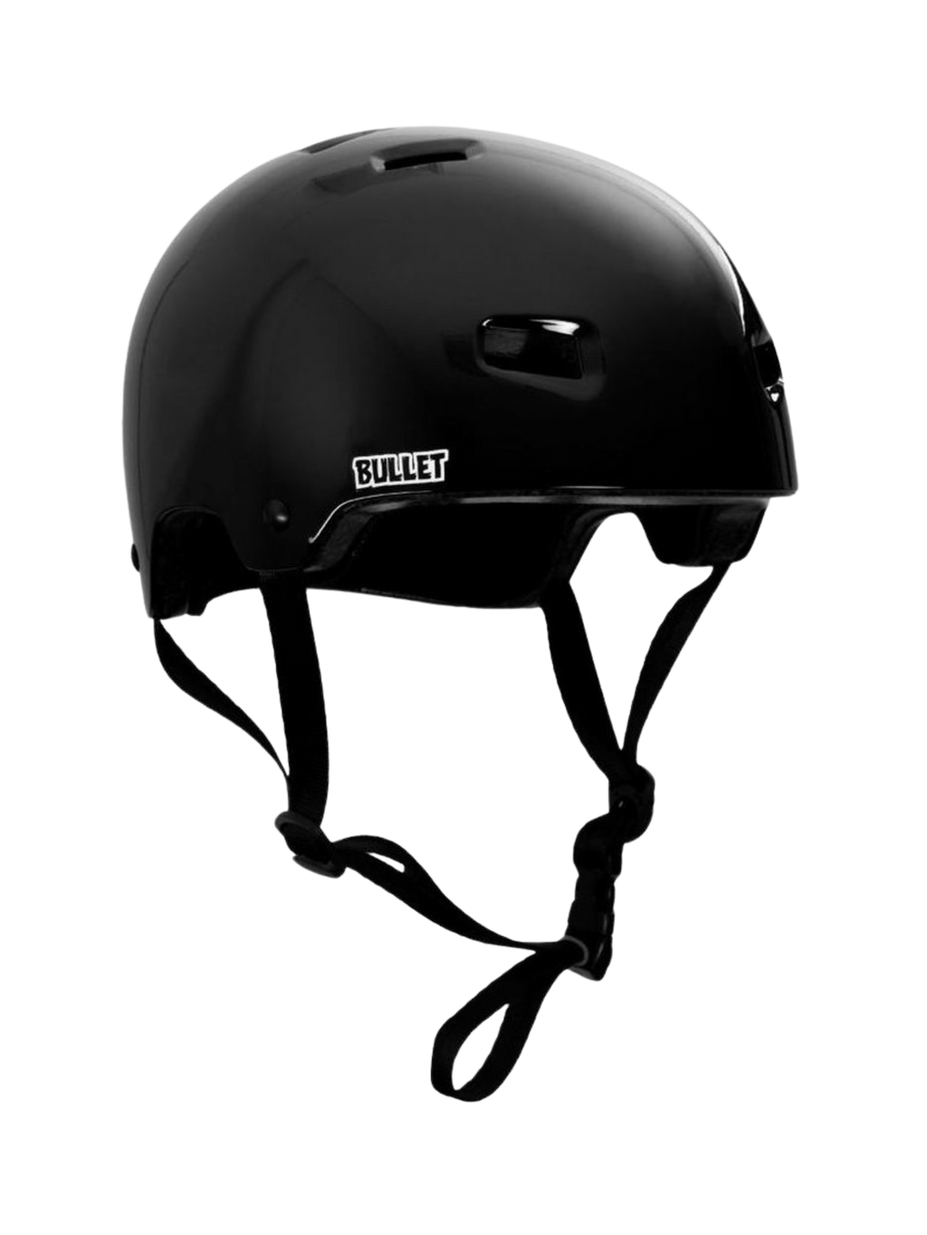 Skateboard Helmet Bullet X Santa Cruz Screaming Hand | Gloss Black