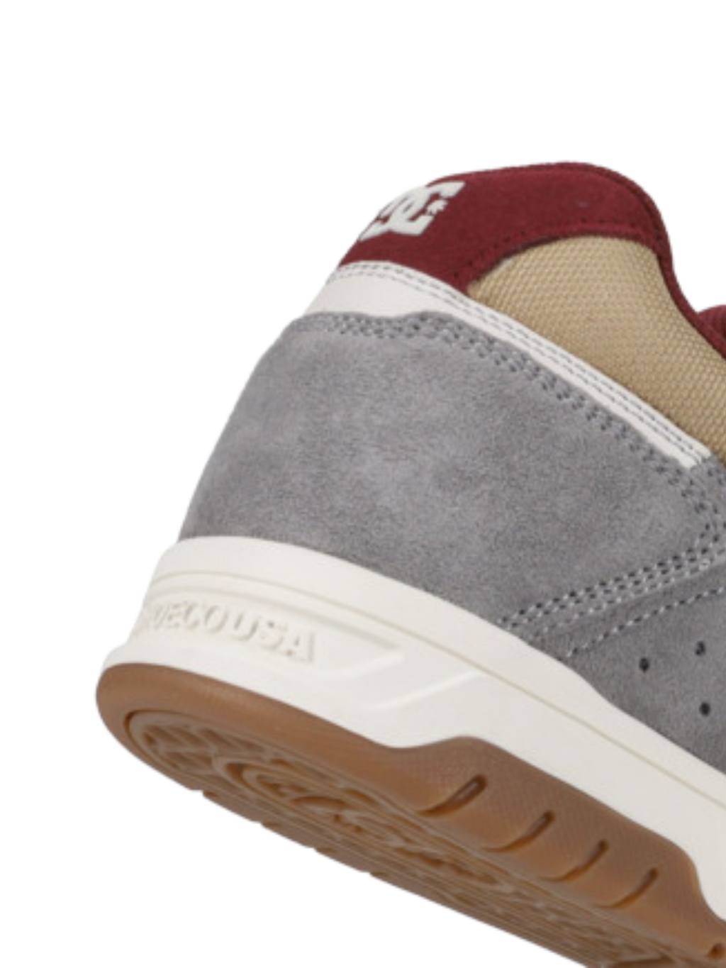 Chaussures DC Stag | Tan/Grey/Dark Red