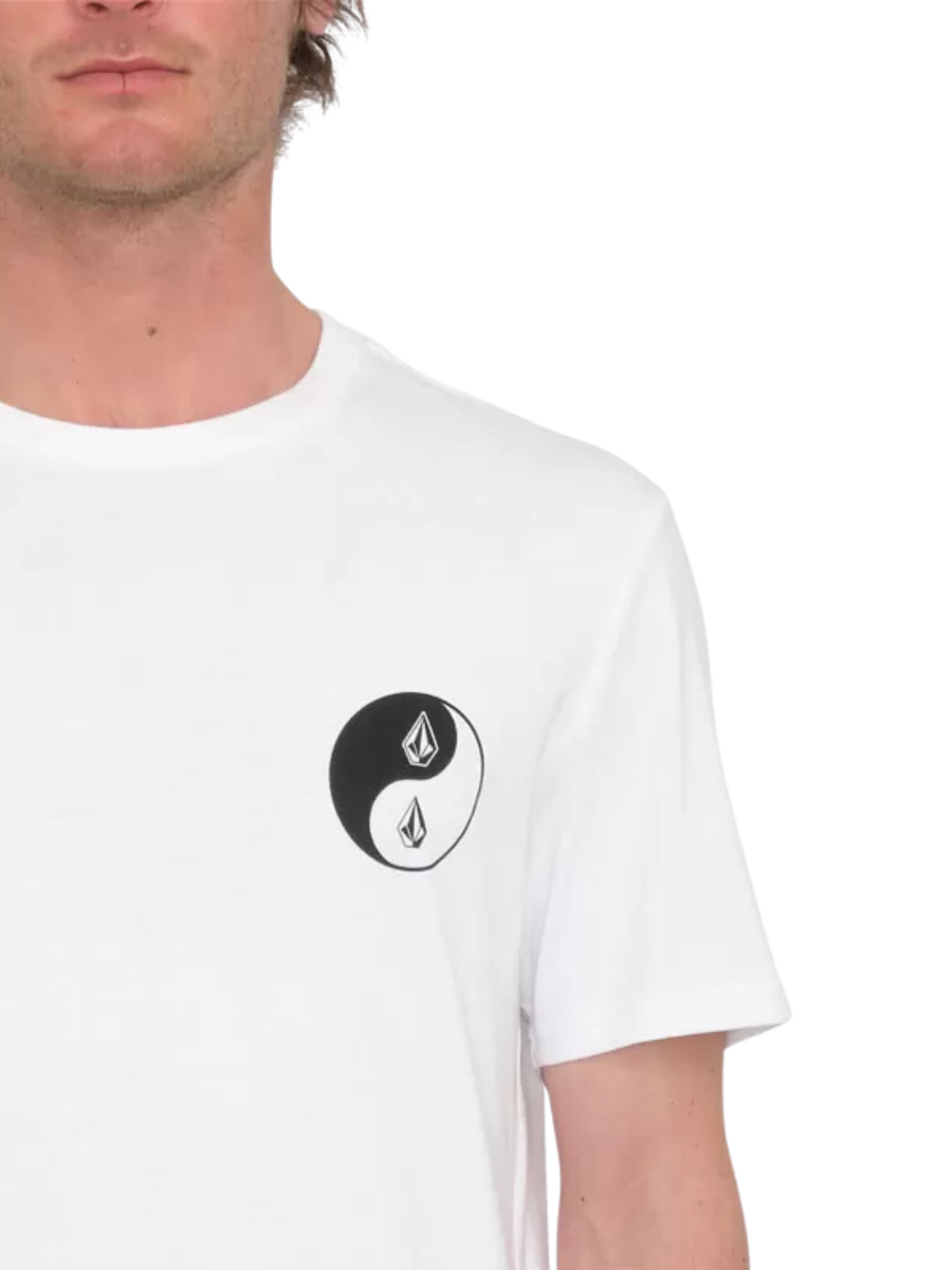 Volcom T-shirt Counterbalance - Blanc | Boutique Volcom | Collection_Zalando | Nouveaux produits | Produits les plus récents | Produits les plus vendus | t-shirts pour hommes | T-shirts à manches courtes pour hommes | surfdevils.com