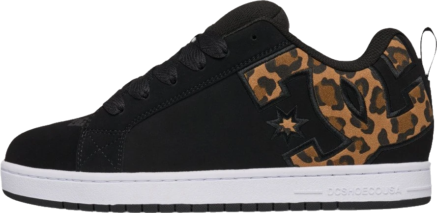 DC Shoes Court Graffik calzado detail 5 | Cheetah/Black