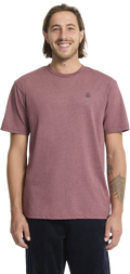 Volcom Circle Blanks camiseta manga corta hombre | Merlot