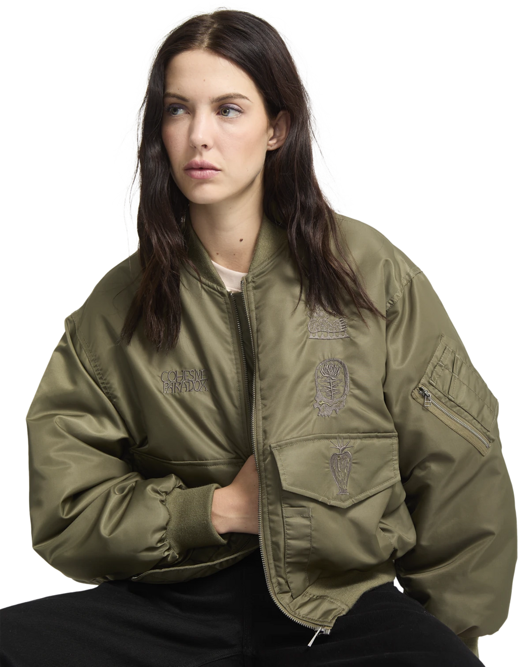 Volcom FA VADERETRO BOMBERS JKT chaquetas y abrigos mujer detail 8 | Wintermoss
