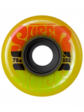 OJ Wheels Mini Super Jamaican Sunrise 78A Skateboard Wheels - 55mm