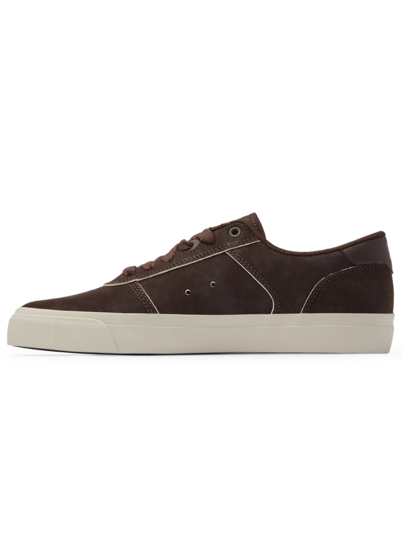 Dc Shoes Teknic Baskets en cuir - chocolat noir/marron