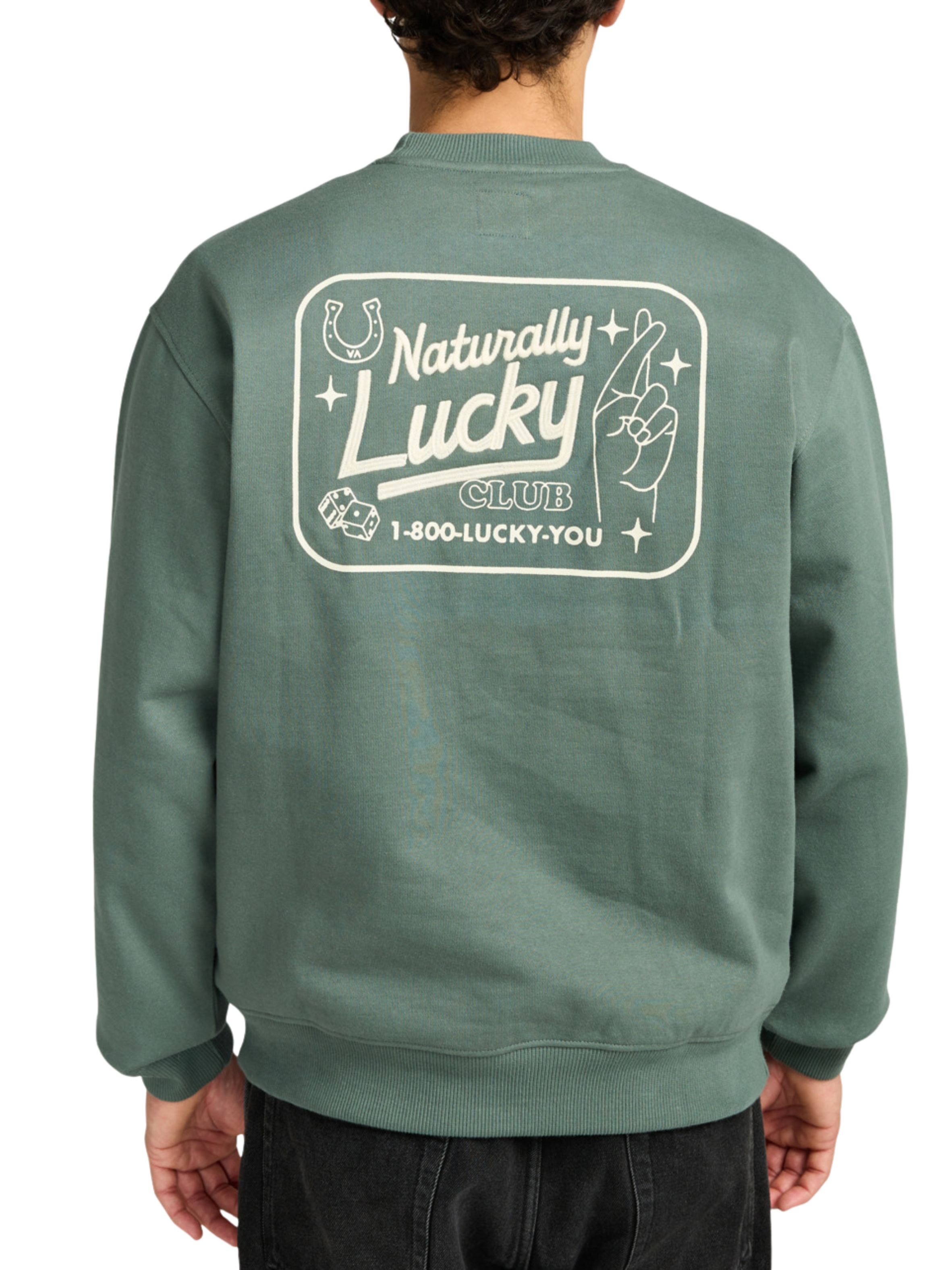 Sudadera RVCA Lucky You | Balsam green