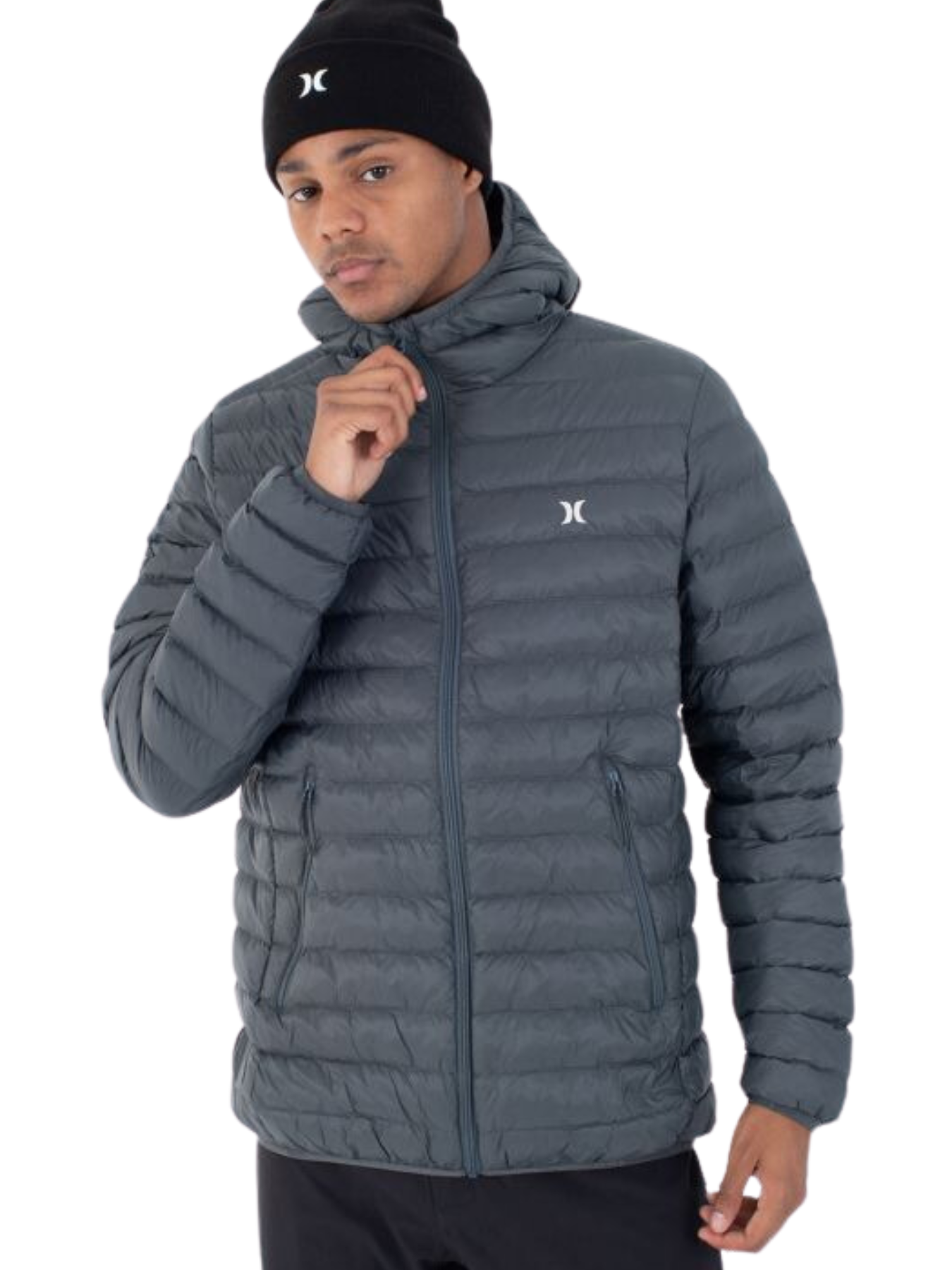 Chaqueta de plumas Hurley Campbell Puffer - Armored Navy