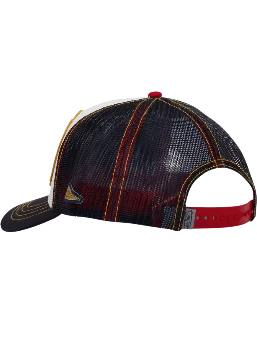 Von Dutch Trucker Bad CT Cap - White Navy