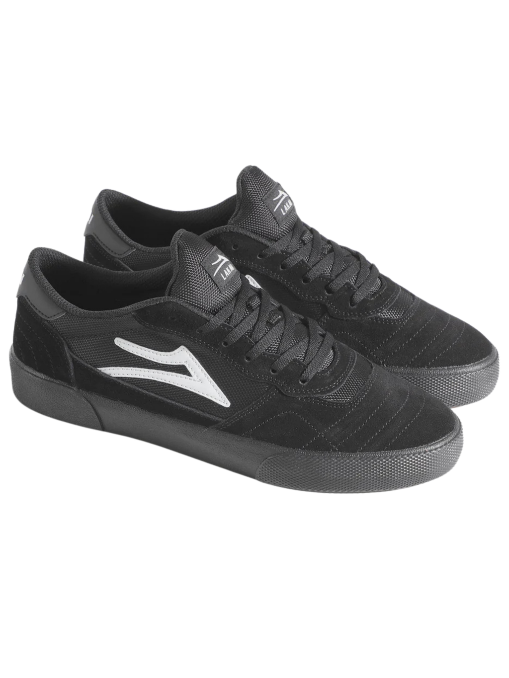 Zapatillas de skate Lakai Cambridge - Black/Black Suede