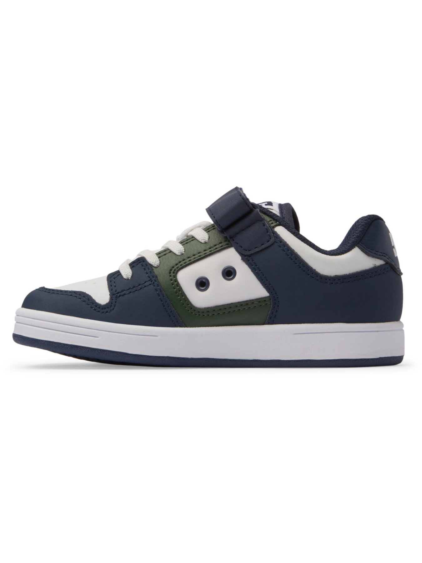 DC Shoes Manteca 4 V Kids Sneakers - White/Blue/Green