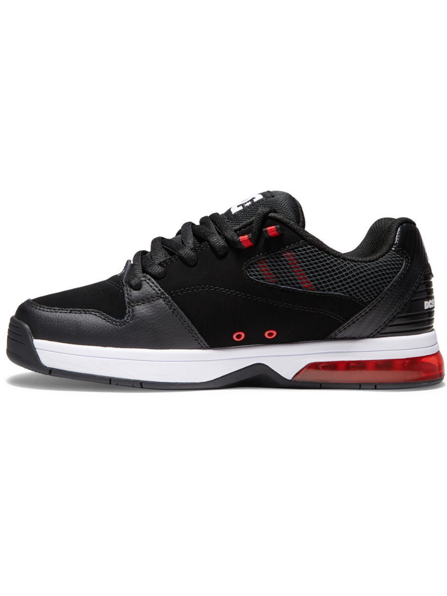 Baskets polyvalentes DC Shoes - Noir/Blanc/Rouge athlétique