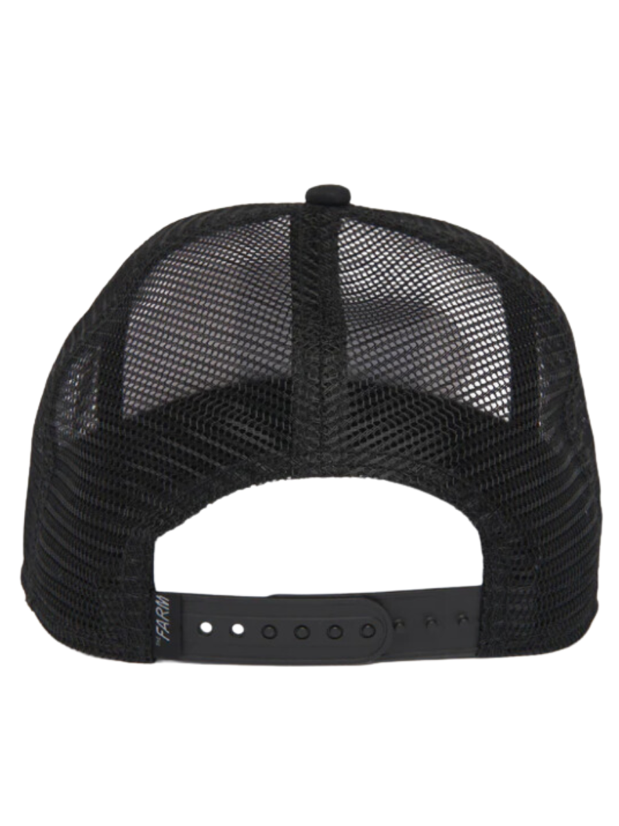 Gorra Goorin Bros The Panther - Black / White | surfdevils.com