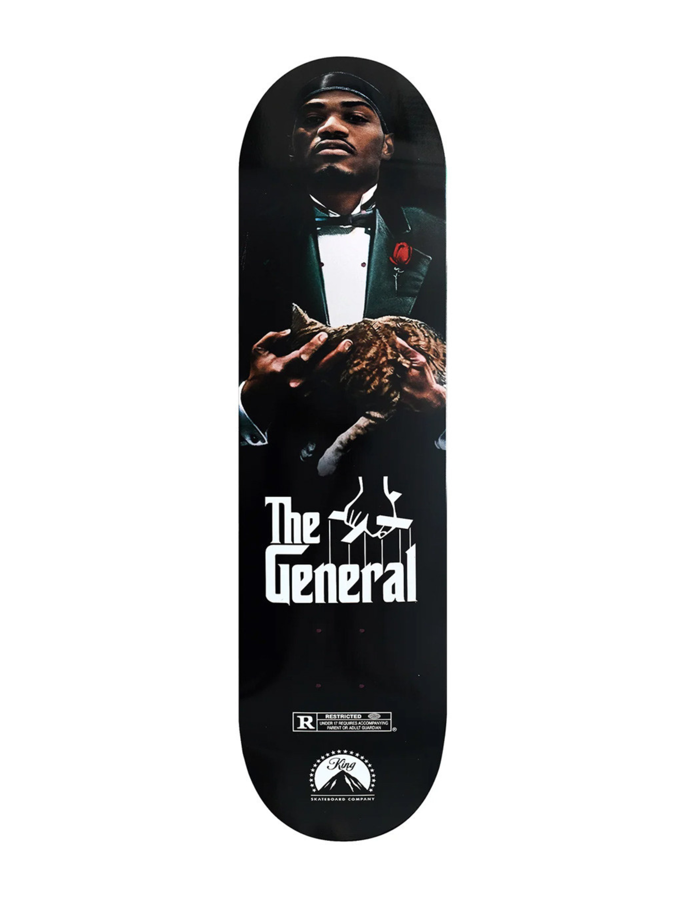 King Skateboards TJ General Skateboard Deck - 8.18
