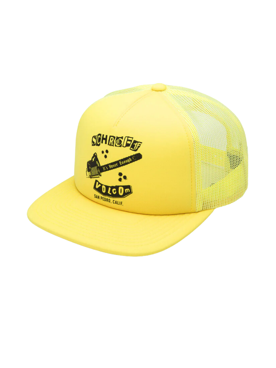 Schroff X Volcom Cheese Cap – leuchtendes Gelb | Meistverkaufte Produkte | Neue Produkte | Neueste Produkte | surfdevils.com