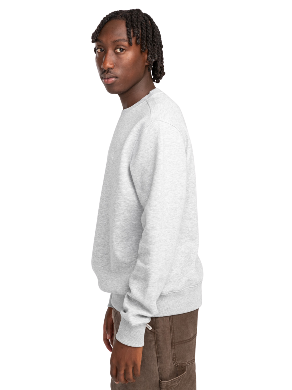 Sweatshirt Element Icon Embroidery Crew