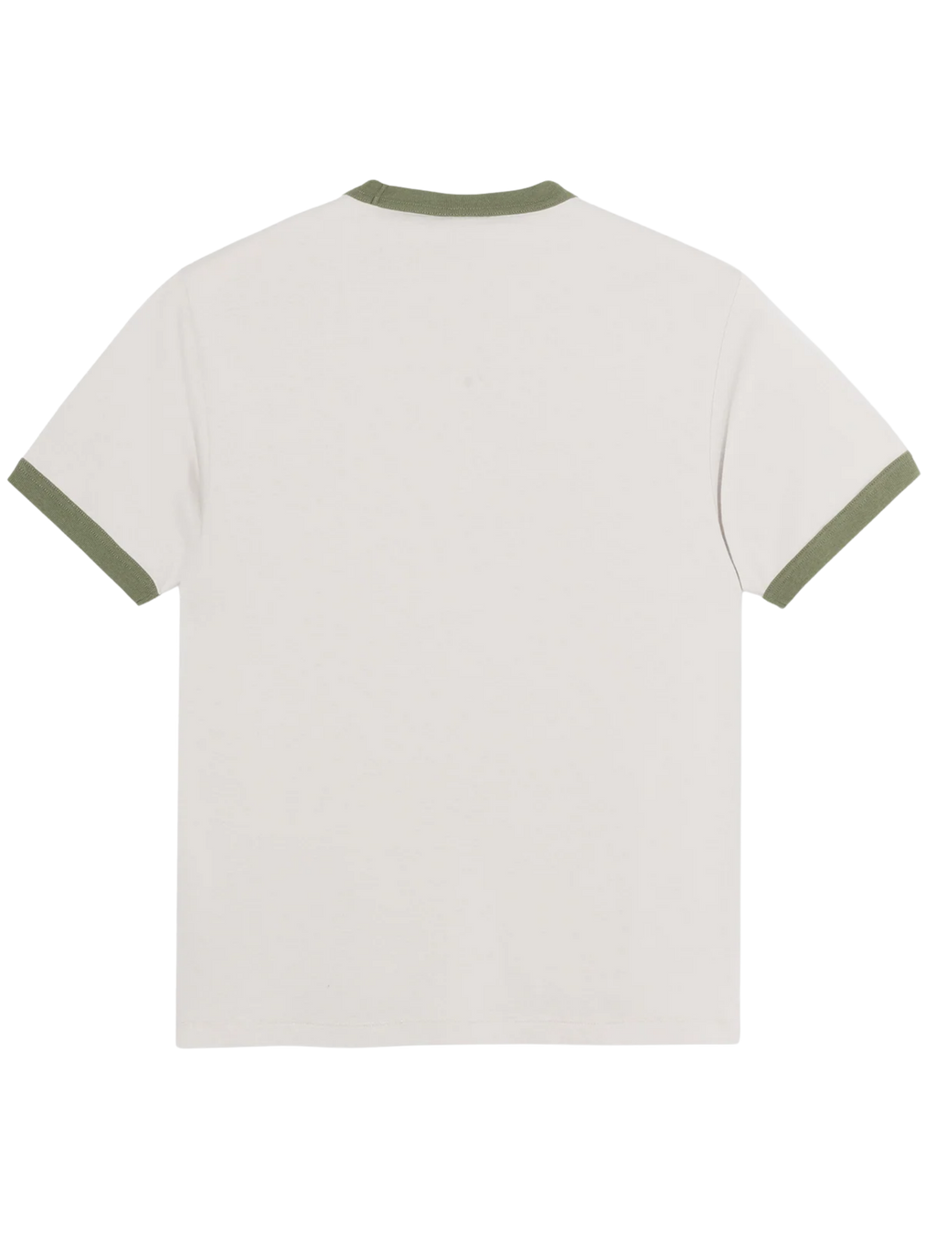 Camiseta Polar Skate Co. Ringer Tee | Pale Taupe / Army Green