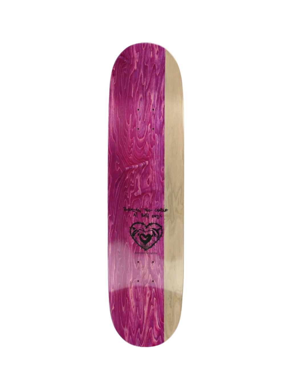 Skateboard-Deck Burnt Ends Ex7 - Red | 8.25"