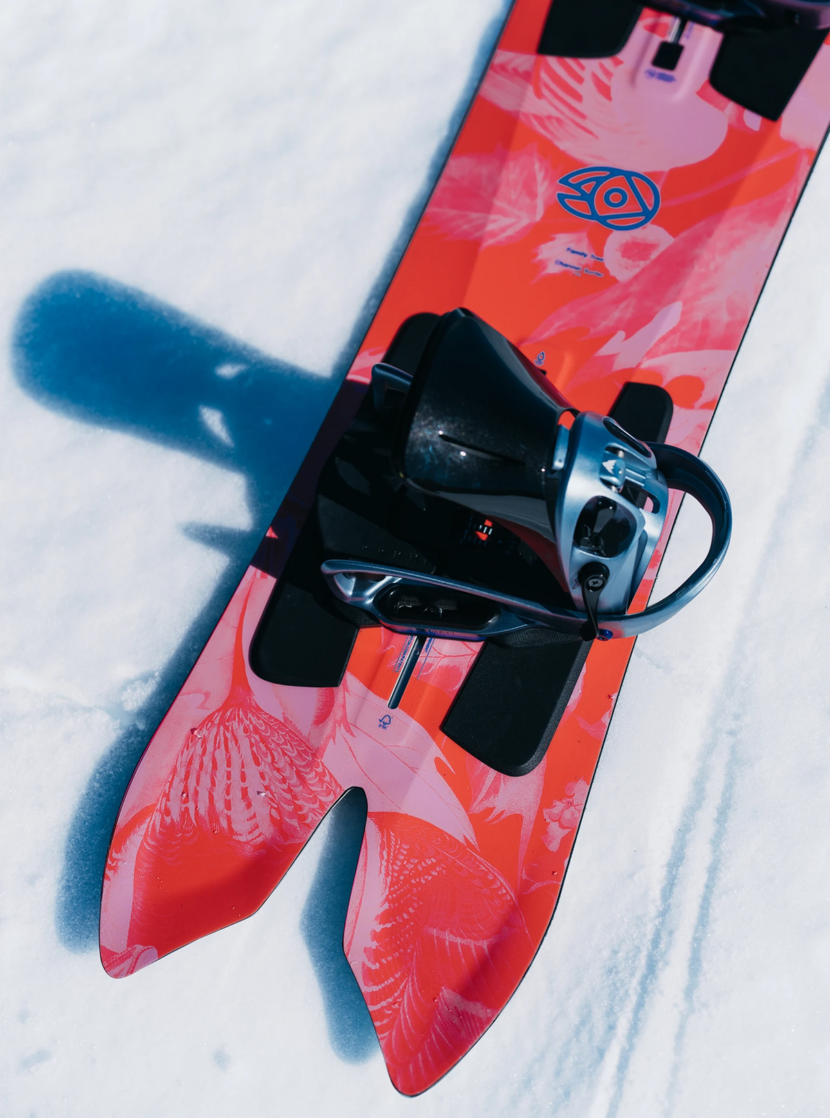 Burton Burton Family Tree 3D Channel Surfer Flat Top Snowboard tablas de snowboard detail 10 | Graphic