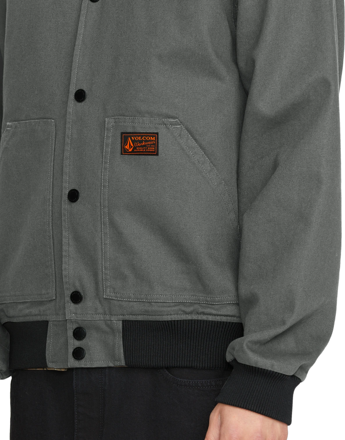 Volcom Workwear Jacket medium jacket hombre detail 3 | Stealth