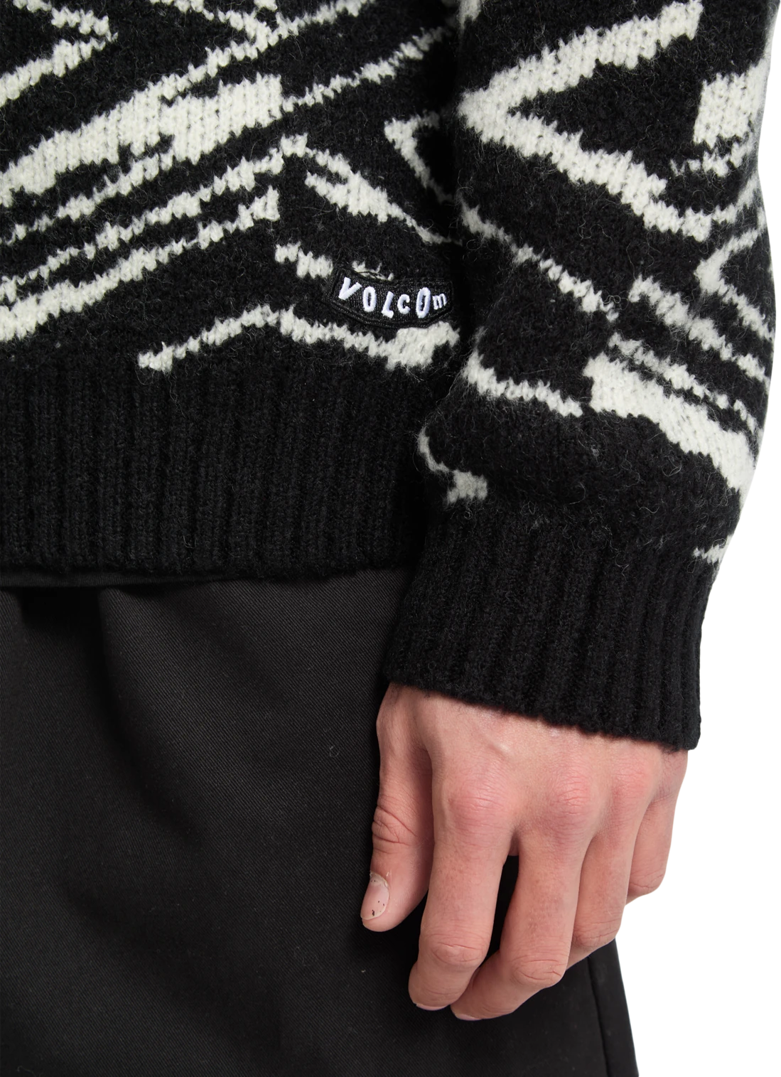 Volcom ZAGNER SWEATER jersey hombre detail 3 | Black