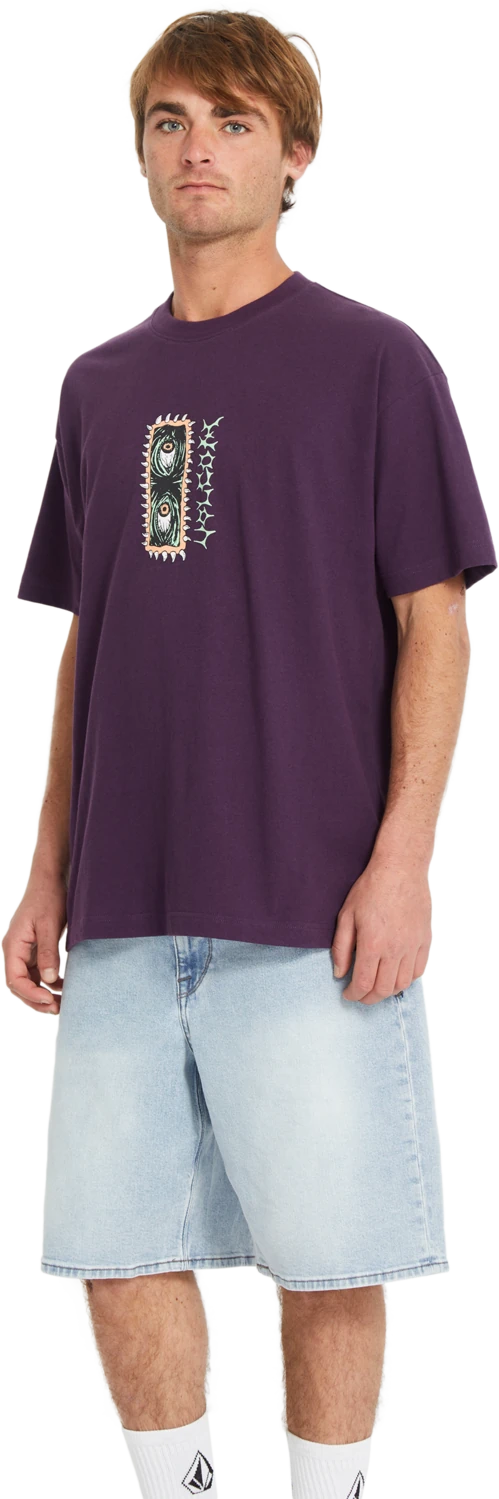 Volcom Eye Rust Lse camiseta manga corta hombre detail 2 | Grape Royale