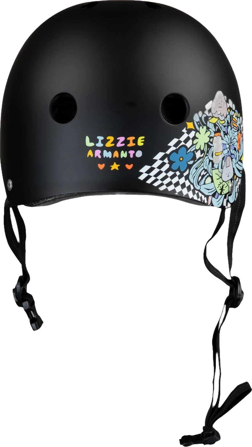 187 Killer Pads 187 Killer Pads Certified Helmet Lizzie Black/Floral cascos detail 1 | Black/Floral