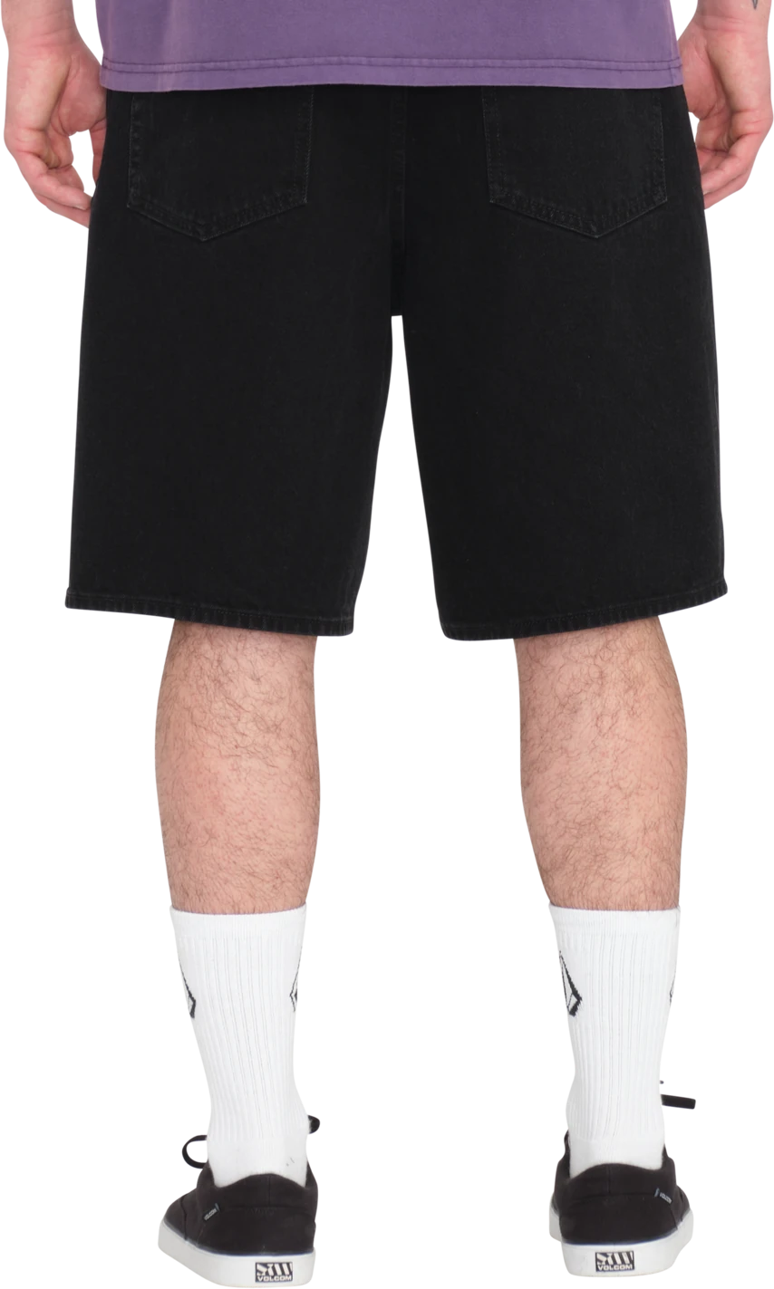 Volcom Billow Denim Short denim short hombre detail 1 | Black