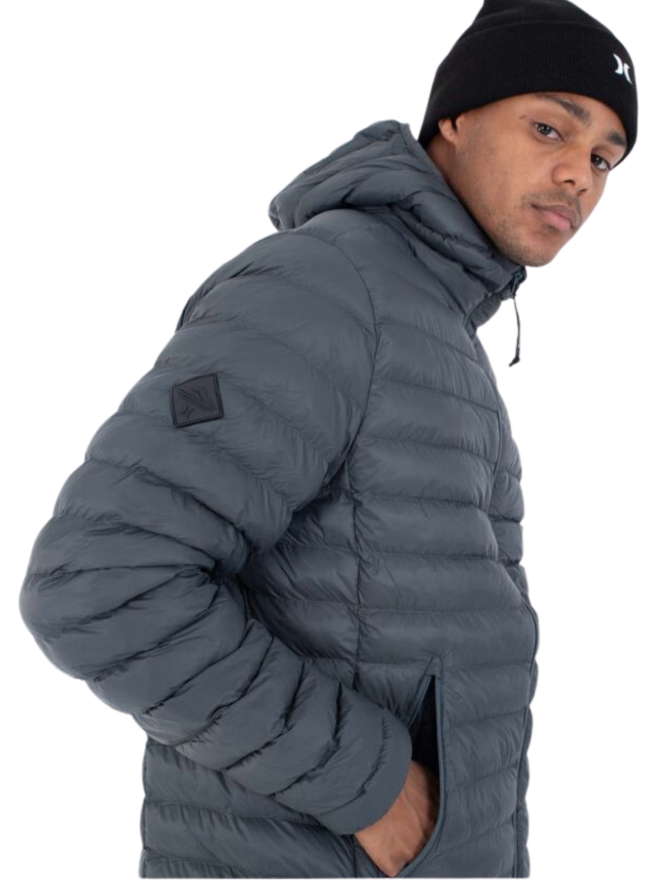 Chaqueta de plumas Hurley Campbell Puffer - Armored Navy