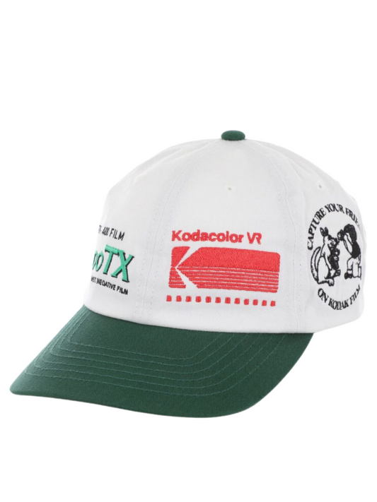 HUF x KODAK | HUF x Kodak Snapback Cap - White