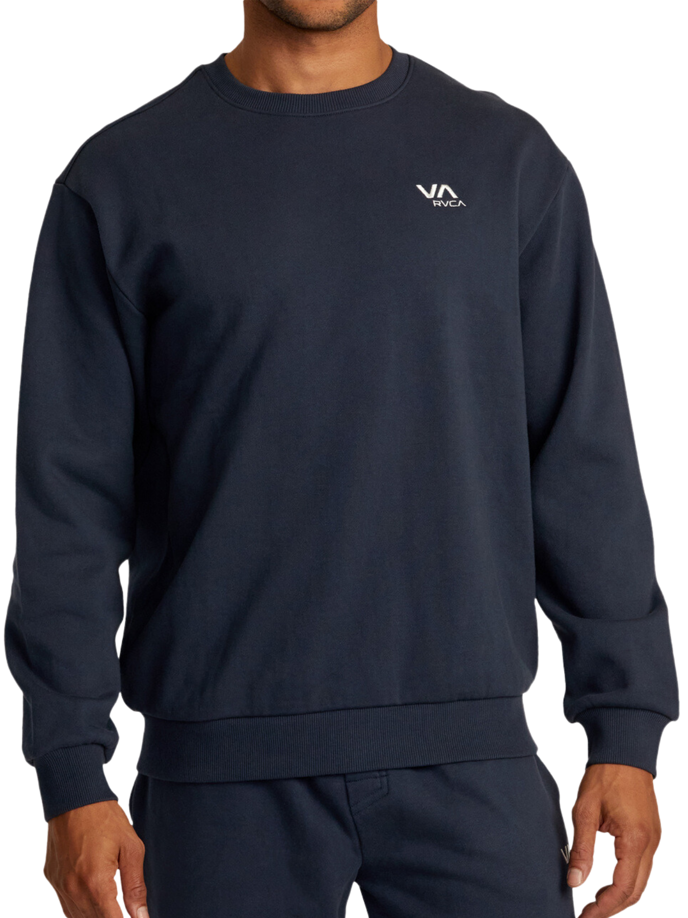 Sudadera Rvca Essential Crew - Indigo