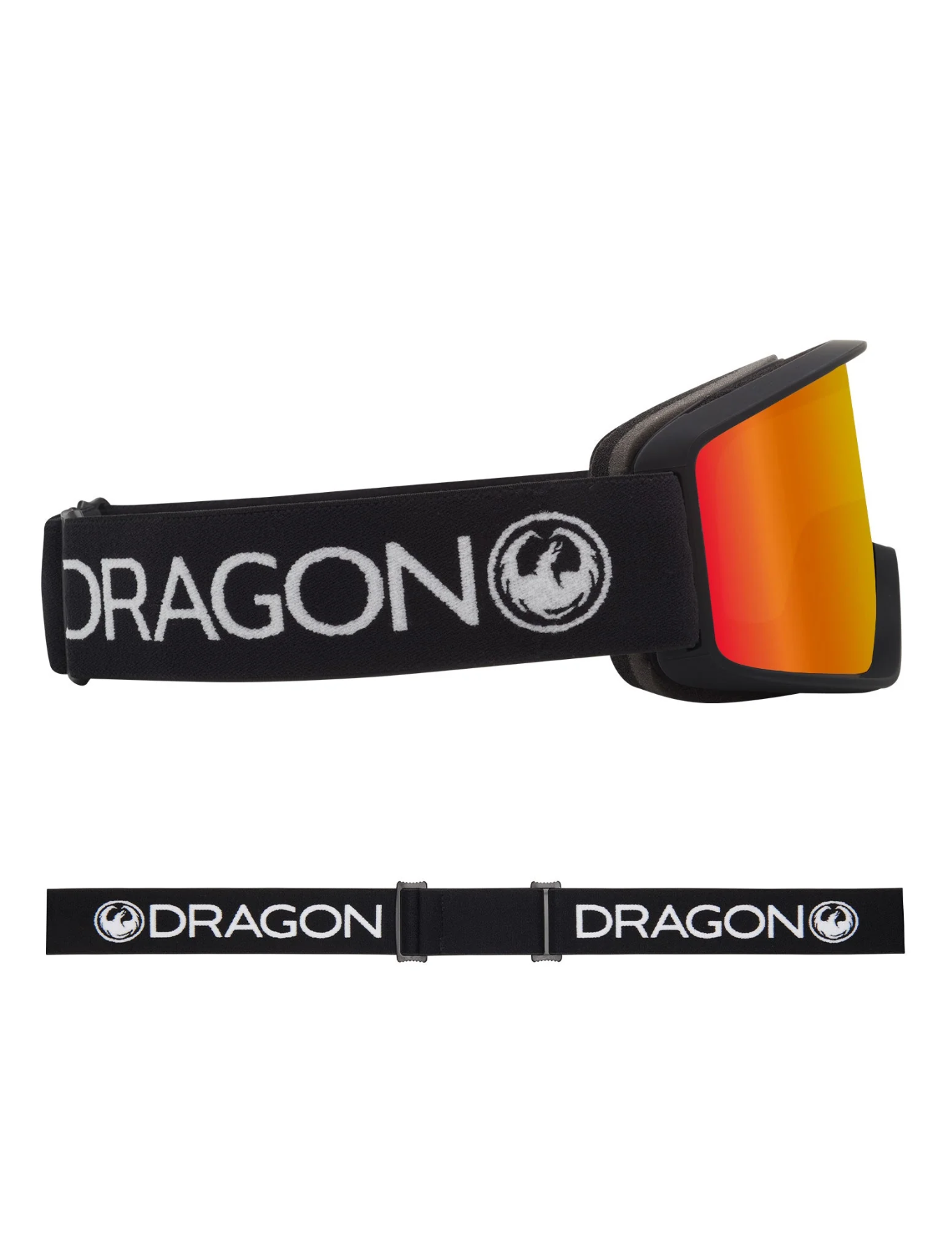 Gafas de ventisca Dragon DXT OTG - Black Lumalens Red Ionized Lens
