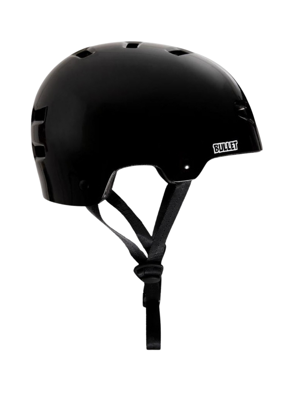 Skateboard Helmet Bullet X Santa Cruz Screaming Hand | Gloss Black