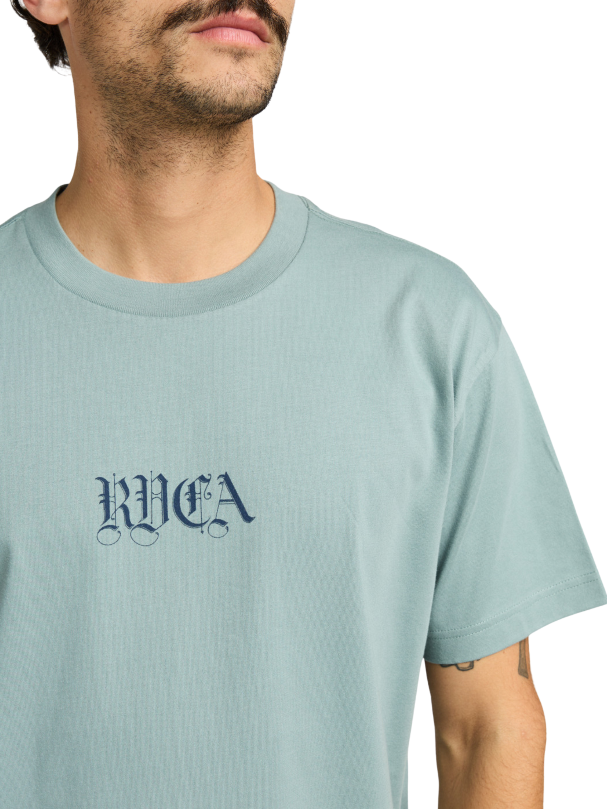 RVCA Skateboards Benj Battle T-Shirt Lead