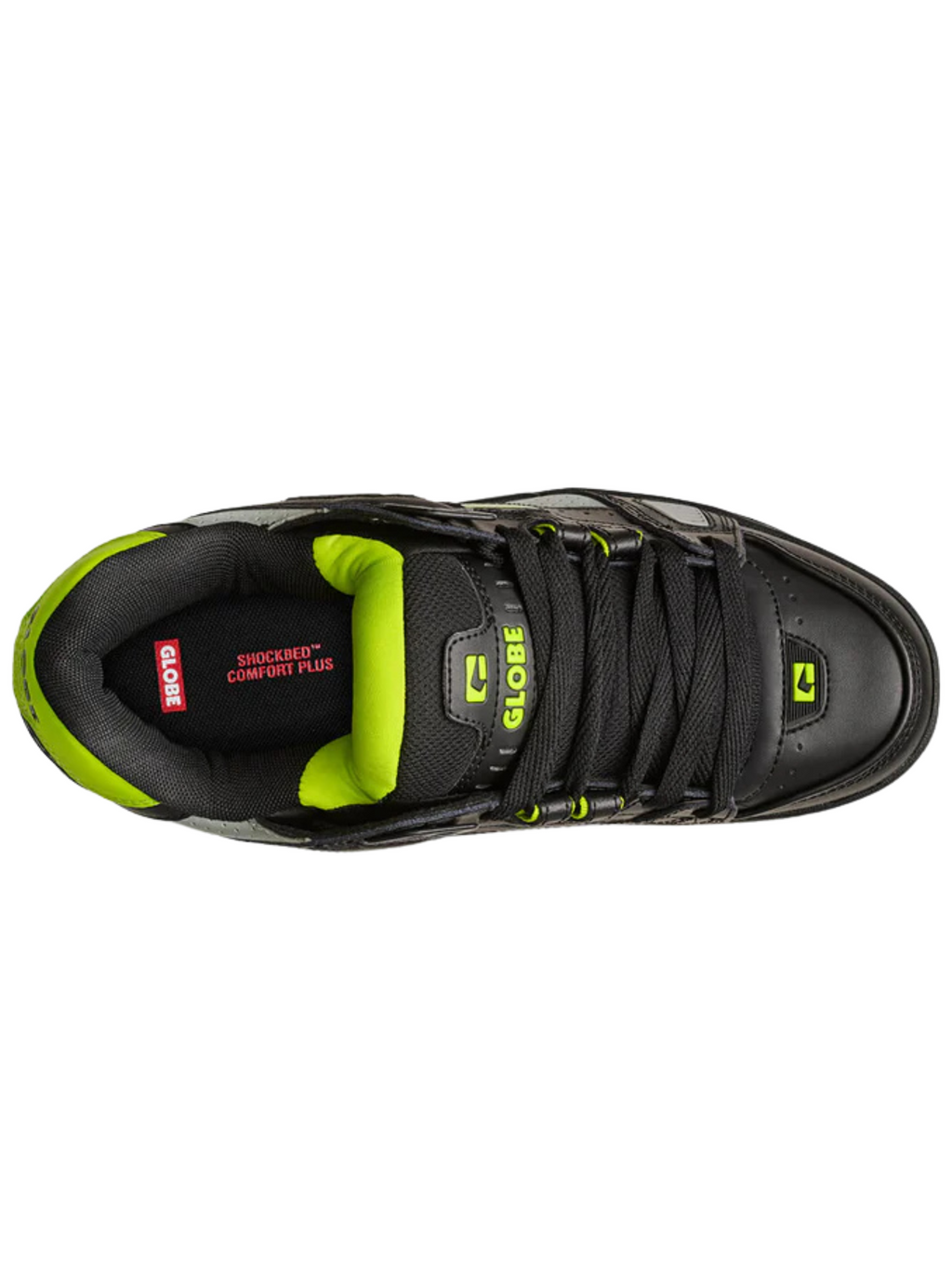 Zapatillas Globe Sabre - Black/Lime